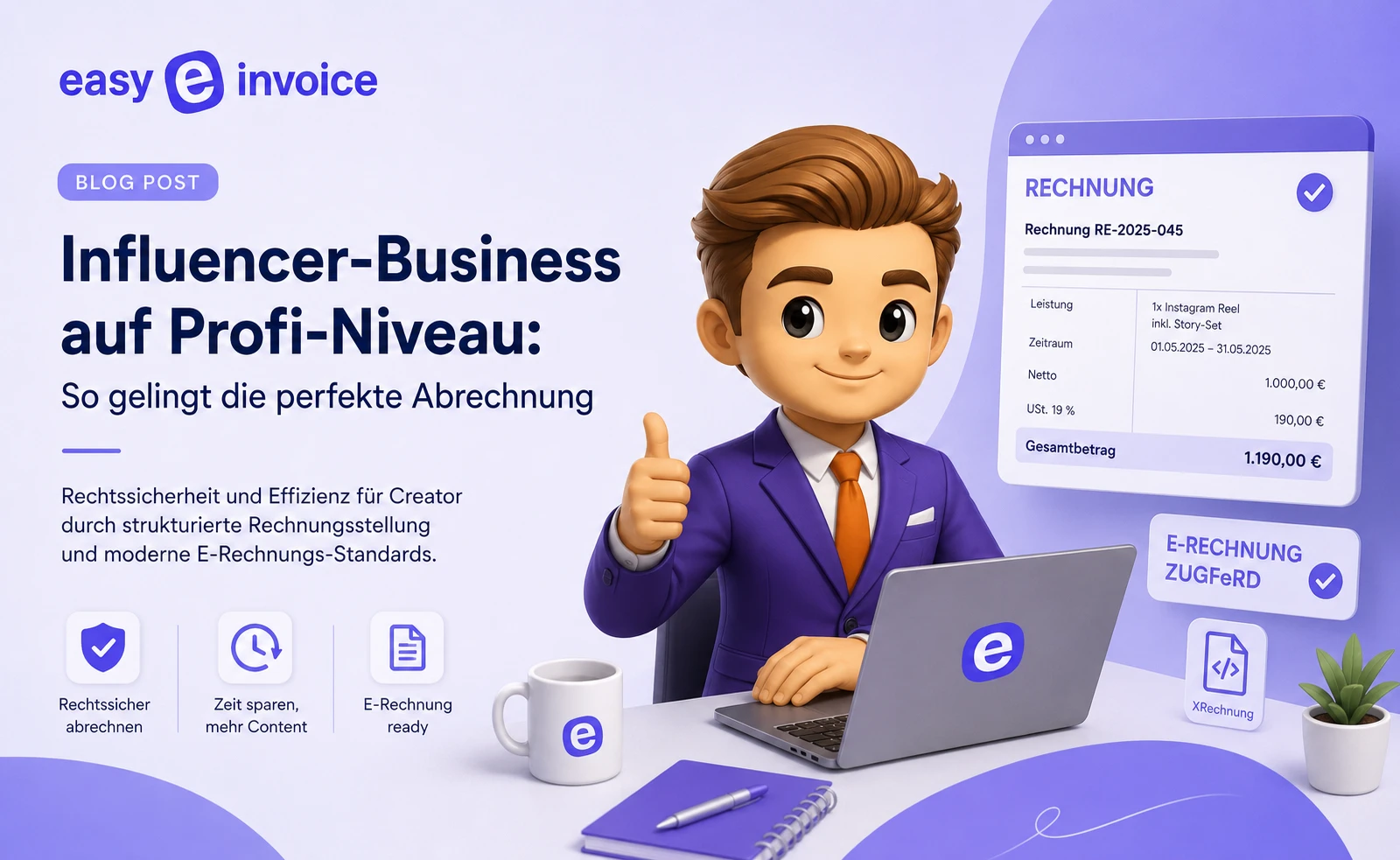 Influencer-Business auf Profi-Niveau: So gelingt die perfekte Abrechnung